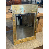 La Barge Chinoiserie Verre Eglomise Mirror