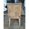 SET of 6 'Woodside' Dining Chairs w/ Flax Linen Cushions by Palecek
