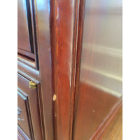 Mid-Century Chinese Chippendale Rosewood Nightstand (AS IS) - colletteconsignment.com