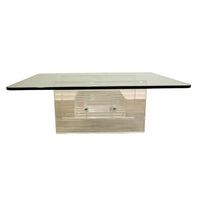 Mid-Century Modern Charles Hollis Jones Lucite Coffee Table