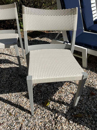 SET of 6 All Weather Wicker Play Side Chairs by Dedon (AS IS)
