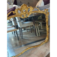 Antique Style Gold Tone Mirror - AS IS
