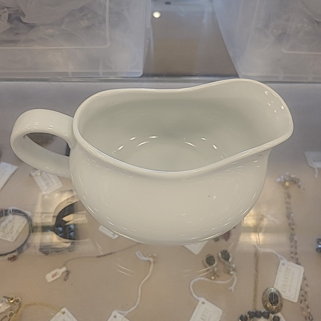 White Ceramic Creamer