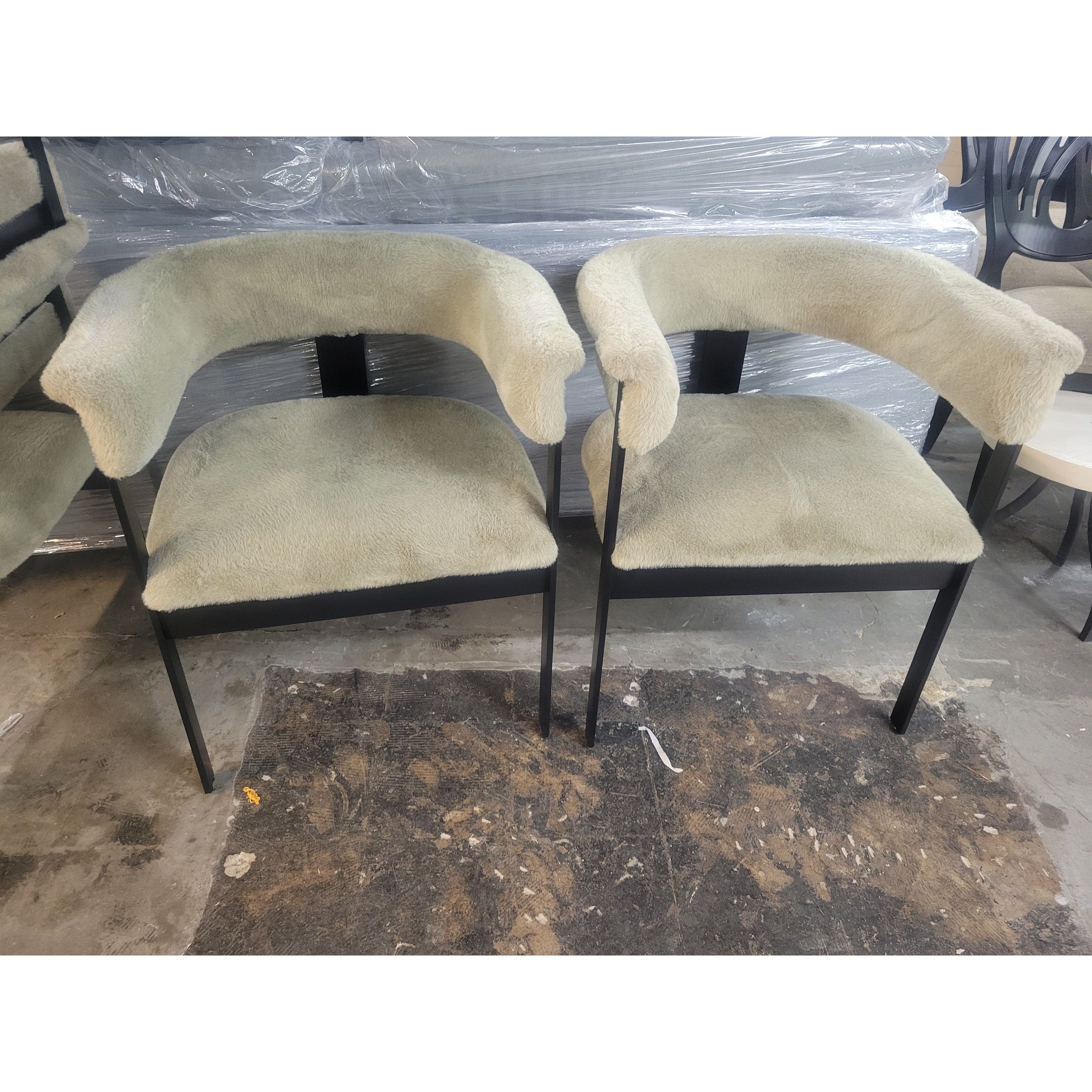 SET of 8 'Darcy' Dining Chairs by Interlude - colletteconsignment.com