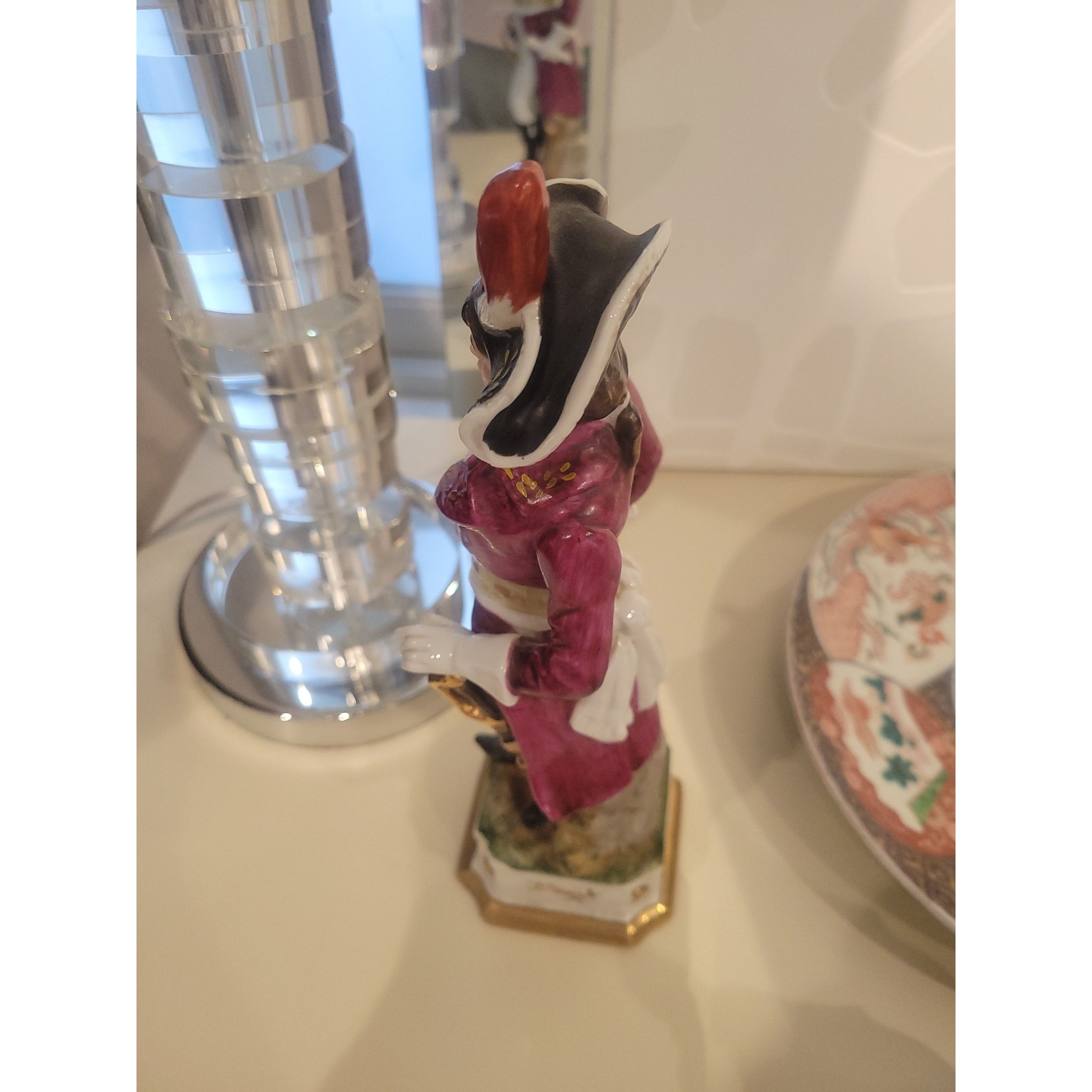 Marshal Lannes Porcelain Figurine by Meissen Desden