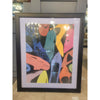"Diamond Dust Shoes" by Andy Warhol Print in Black Frame