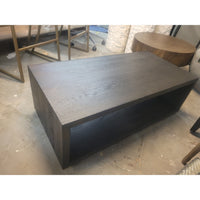 Black Oak Open Farmhouse Coffee Table by RH