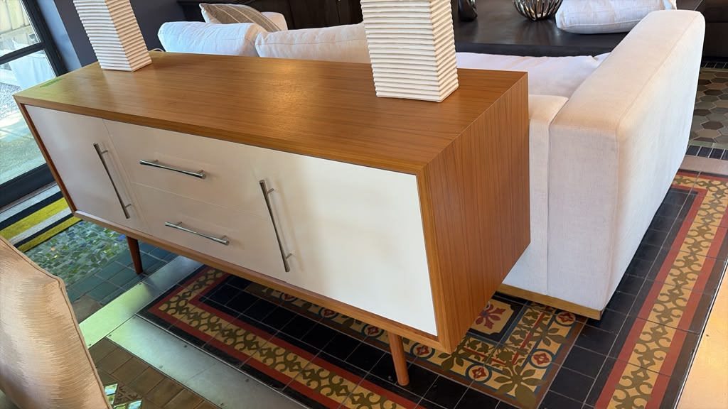 MCM Style Wooden TV Cabinet