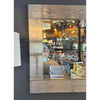 Industrial Tin Panel Wall Mirror