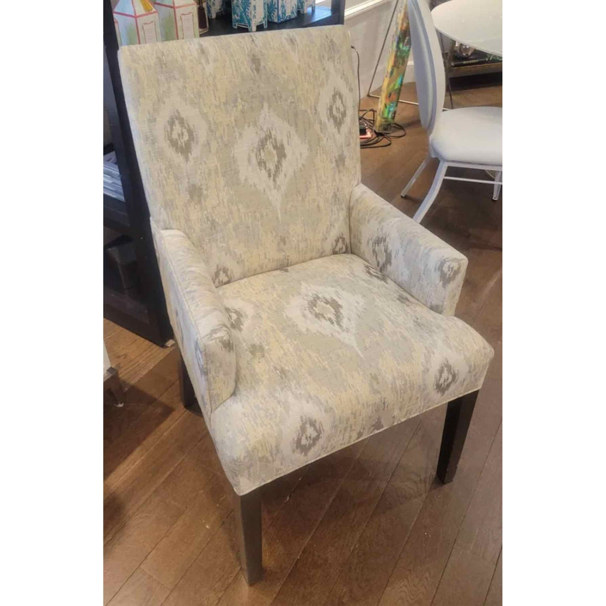 'Thomas' IKAT Upholstered Accent Chair by Ethan Allen
