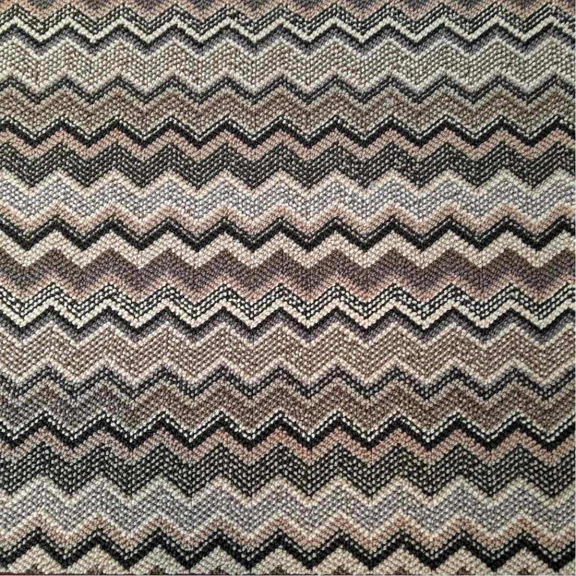 11-ft Missoni Forlini Stone Zigzag Rug