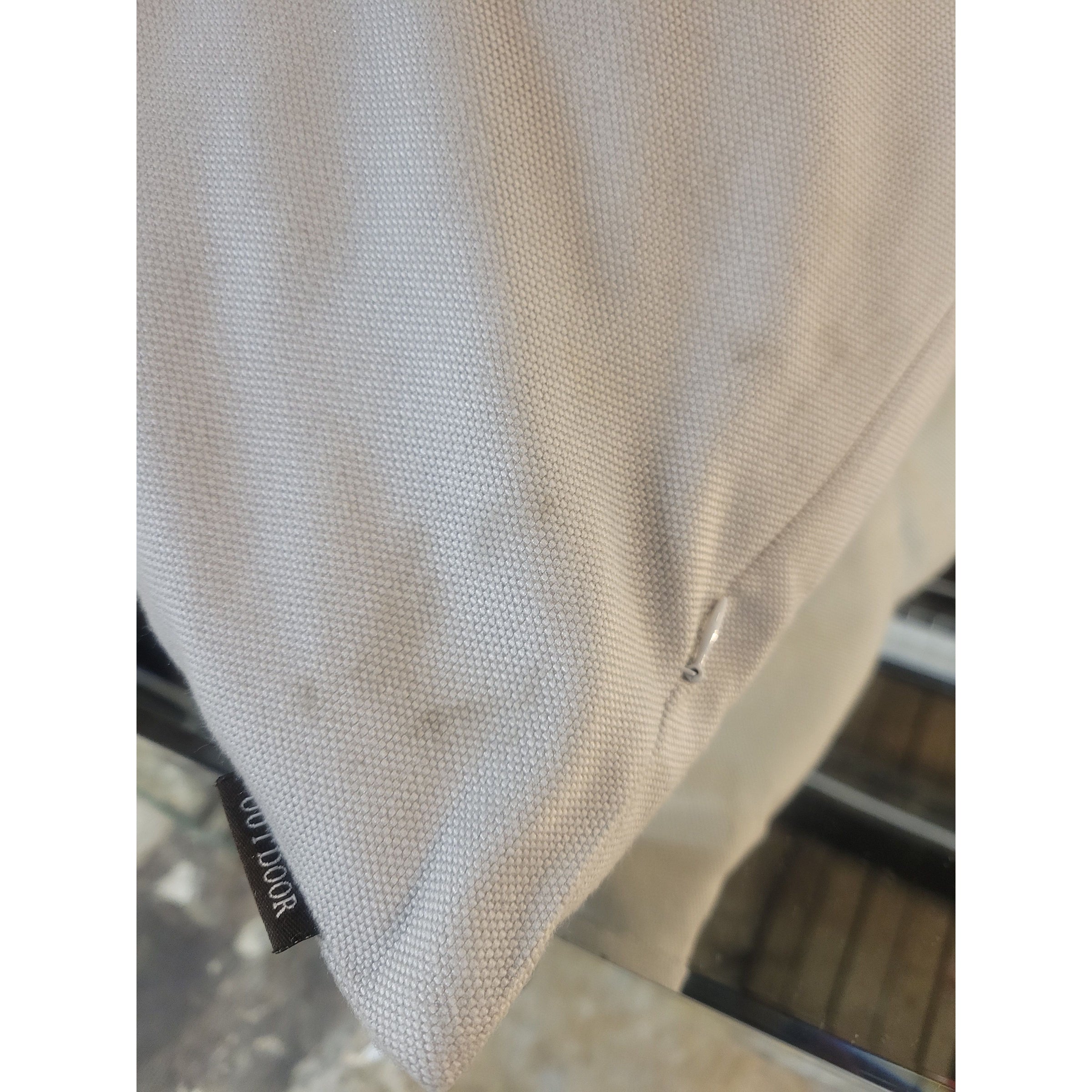 Blue Embroidered XL Pillow by Ankasa