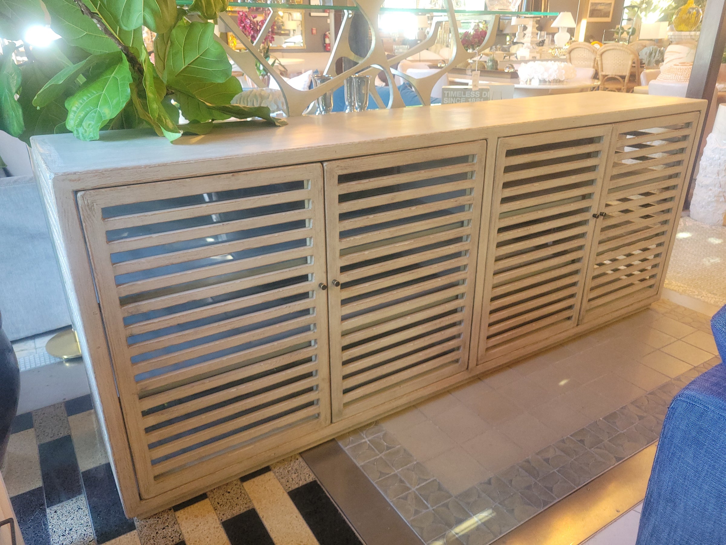 St. Nevins Seaside Gray Wash Pine Sideboard / Credenza by Sarried