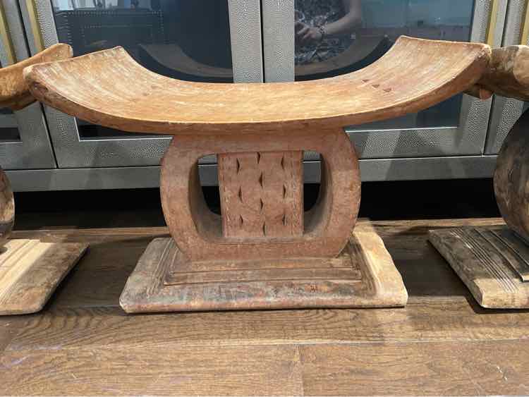 Ceremonial West African Ashanti Wood Stool