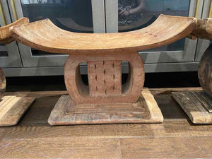 Ceremonial West African Ashanti Wood Stool