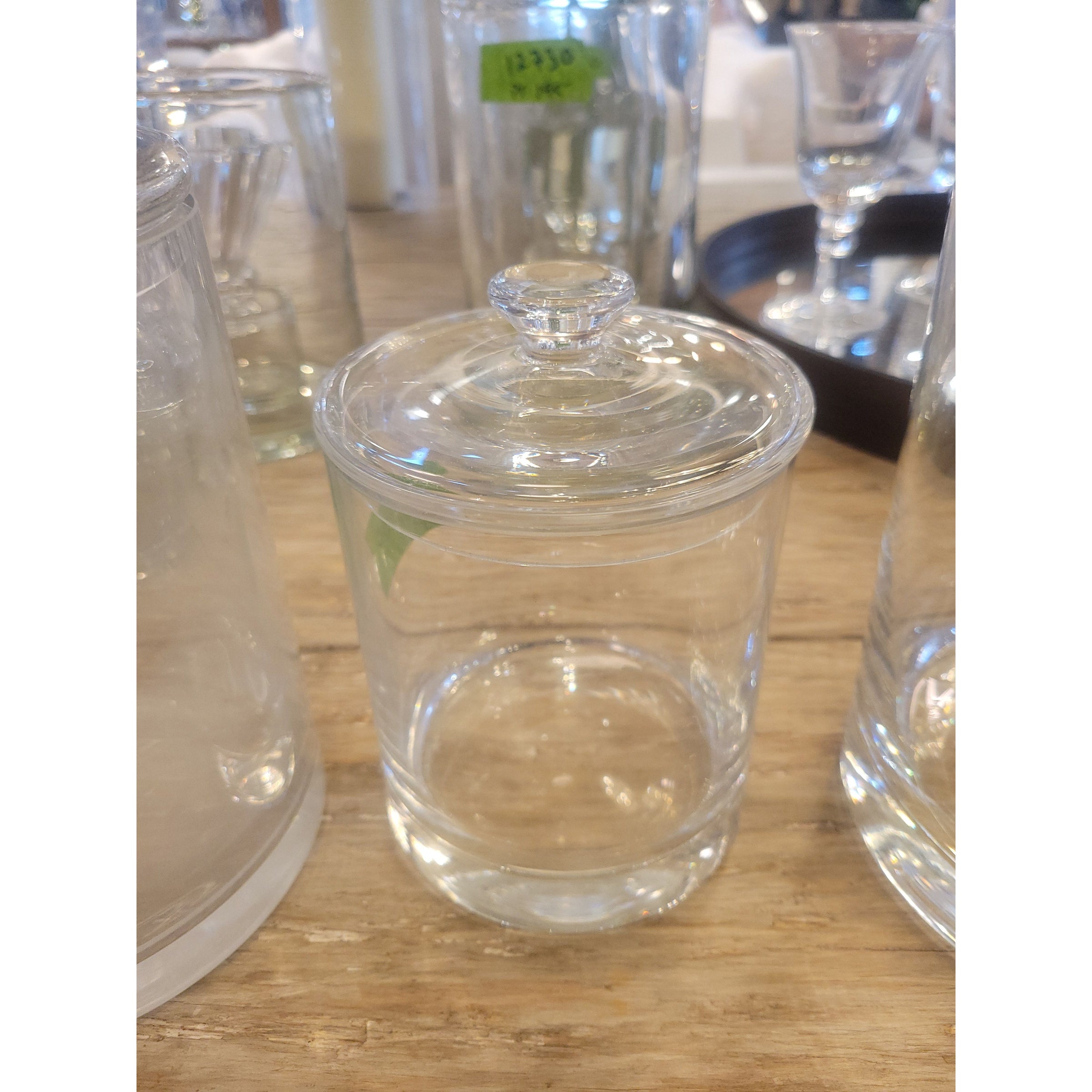 Sm Glass Jar w/ Lid