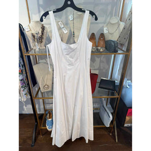Staud Size 10 White Dress