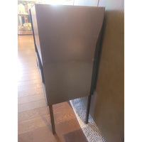 Black Metal Open Sideboard