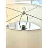 Pair of B.D. Jeffries "Molecule" Table Lamps in White 20"Diam X 32.5"H