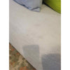 'Standard' White Chenille Modular Chaise Sofa - AS IS