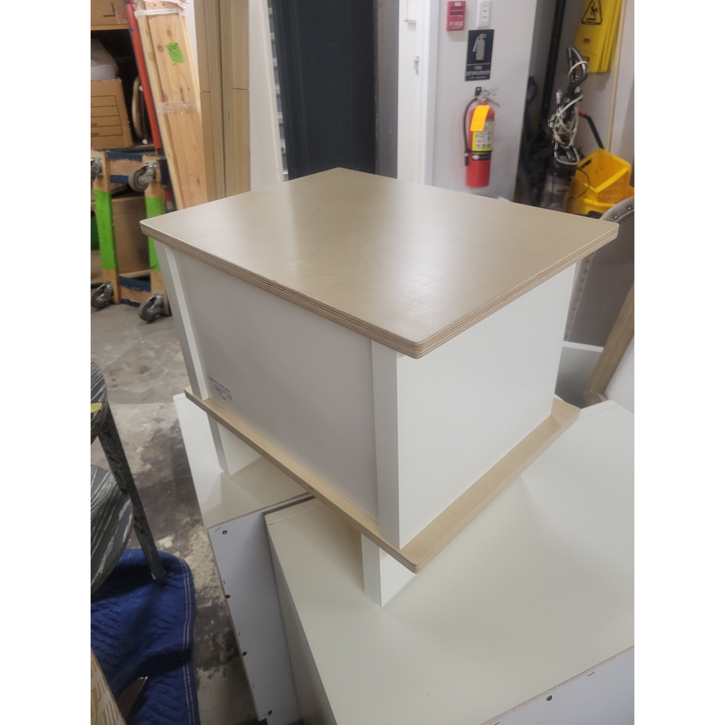 White Birch Nightstand by OEUF - colletteconsignment.com