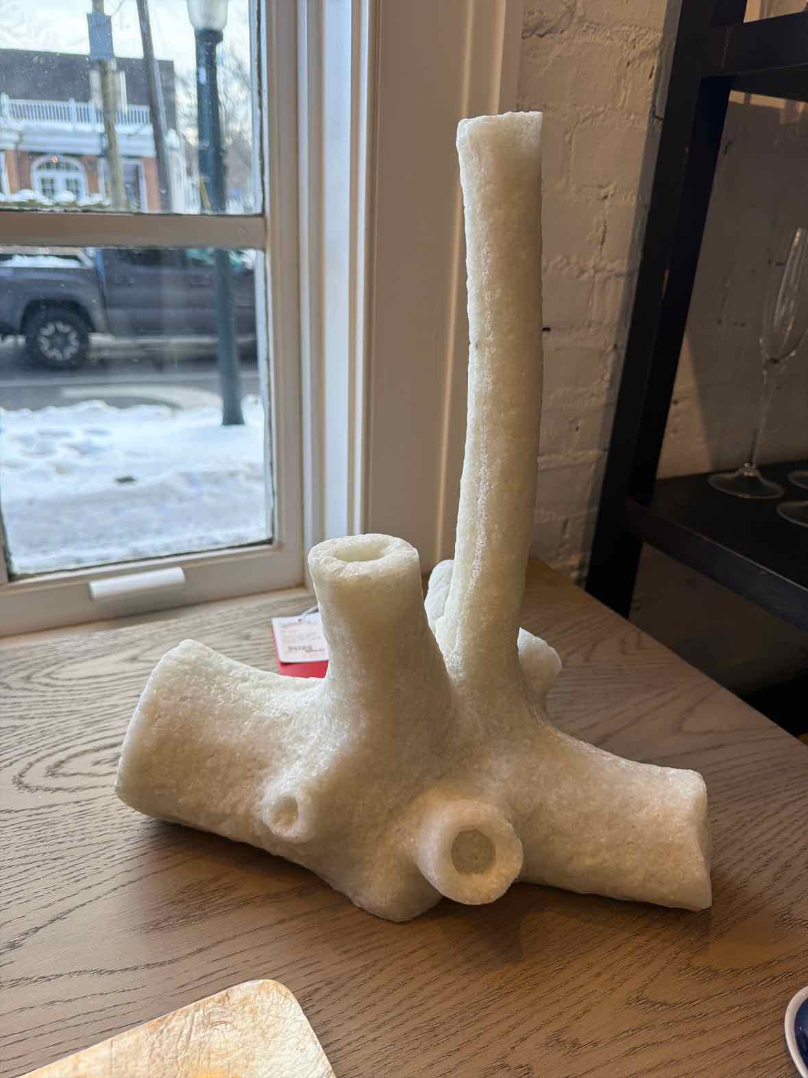 Ivory Ricestone Composite Sculpture 14"L x 11"W x 16.5"H