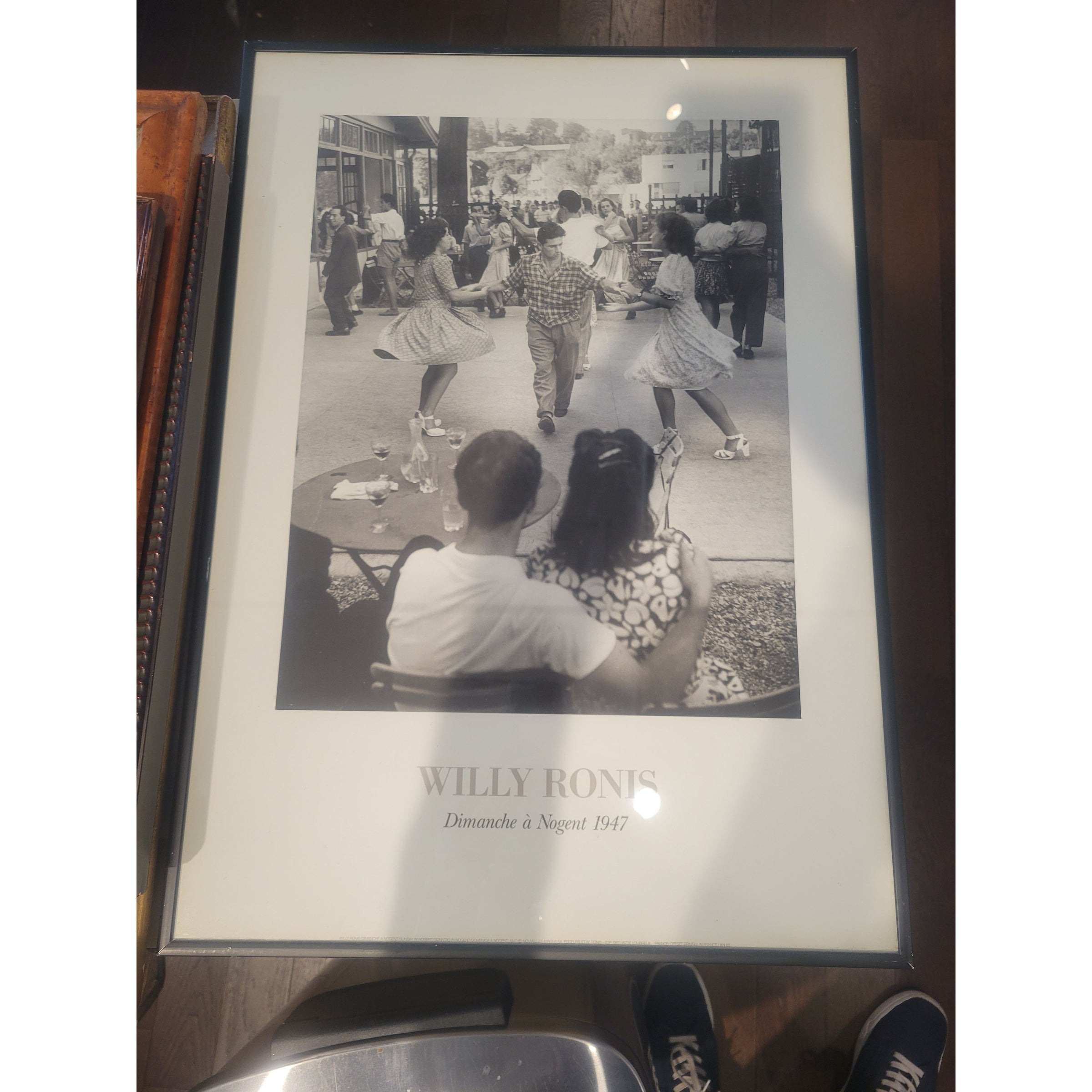 Vintage "Dimanche a Nogent" 1947 French Photograph Print by Willy Ronis in Frame