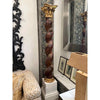 Pair of Baroque Giltwood and Twisted Walnut Columns