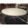 3-ft Round Marble Coffee Table by Fendi Casa