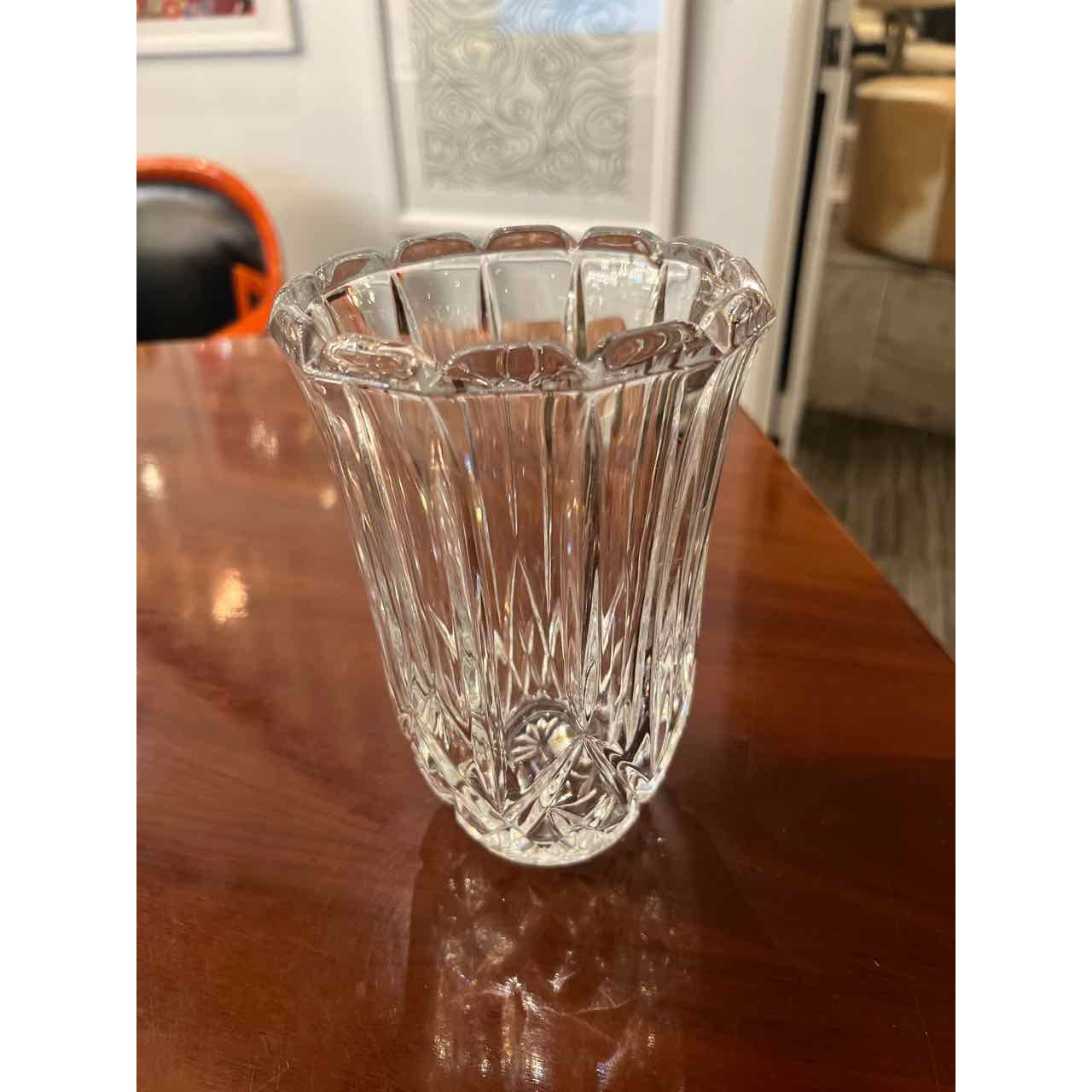 Small Cut Glass Vase