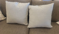 Custom Geometric Embroidered Pillows (AS IS)