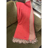 Pratesi Reversable Blush Cashmere Throw