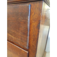 Vintage 5-ft 6-Drawer Hard Wood Dresser