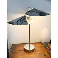 Curtis Jere Style Lily Pad Table Lamp