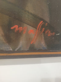 'Tiger' 1985 Oil Painting by Daniel Maffia