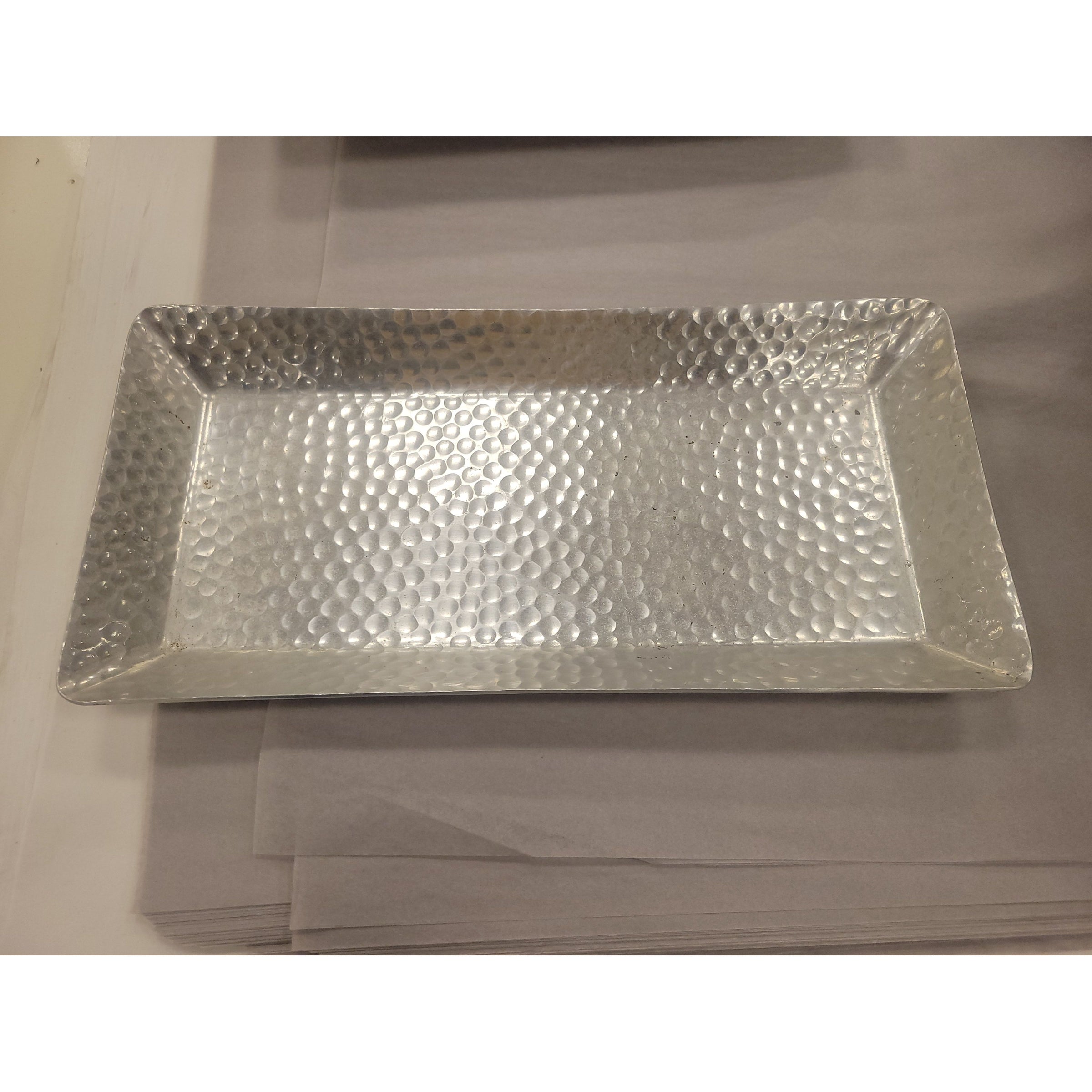 Hammered Metal Tray by Threshold