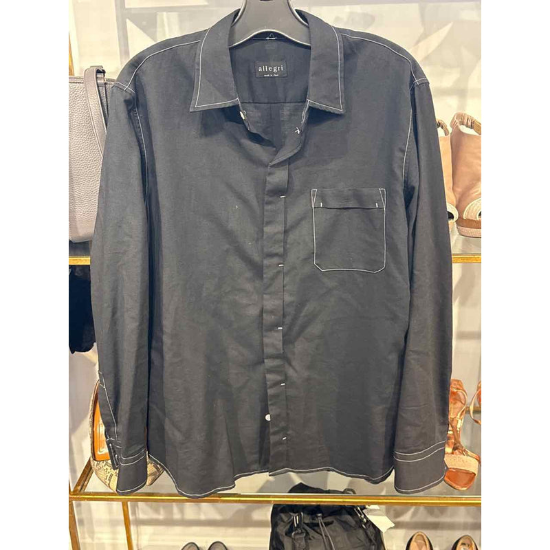Allegri Mens Size S Black Shirt - colletteconsignment.com