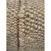 14-ft Camel Jute Fringe Rug