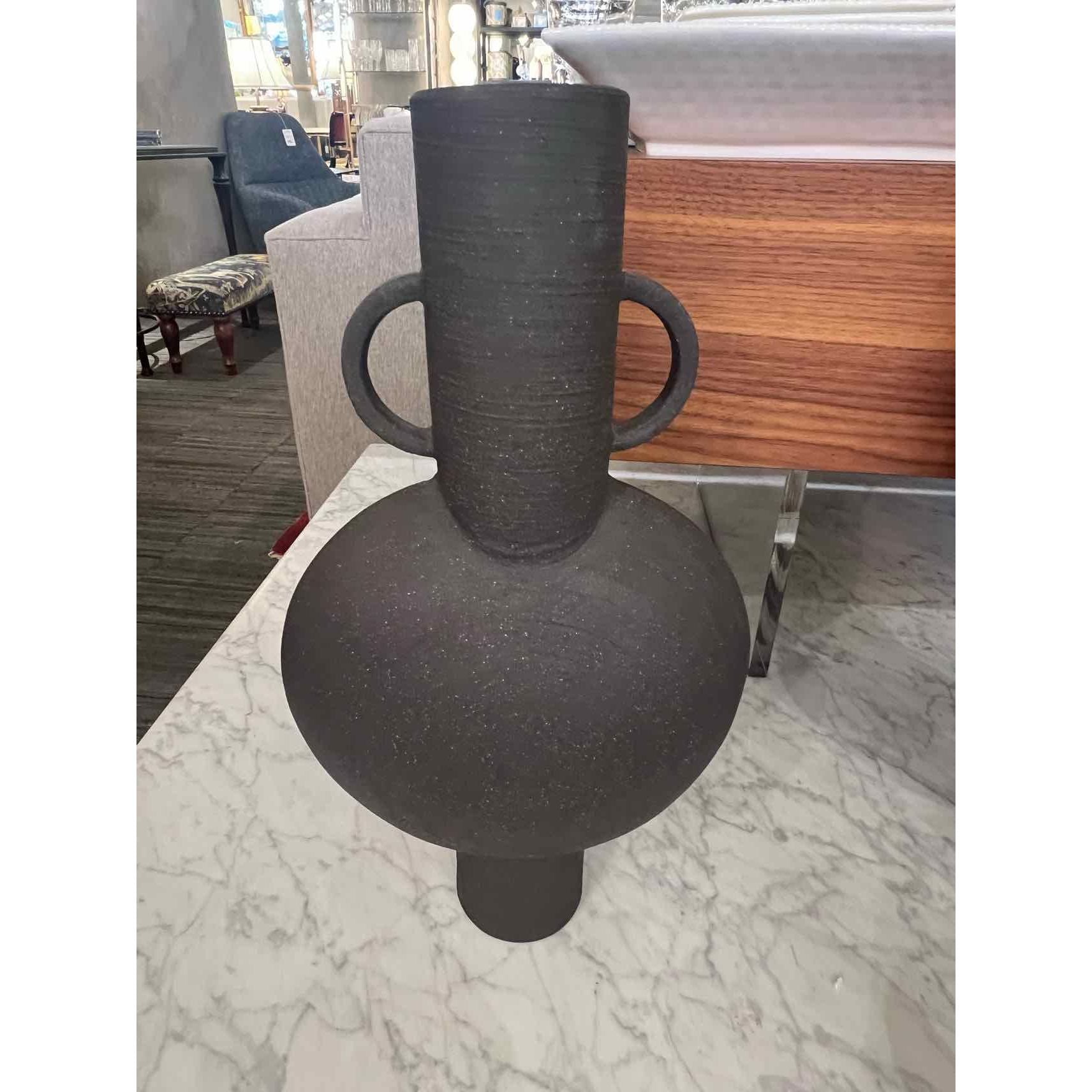 Leto Collections Helios Vase w/ Handle - colletteconsignment.com