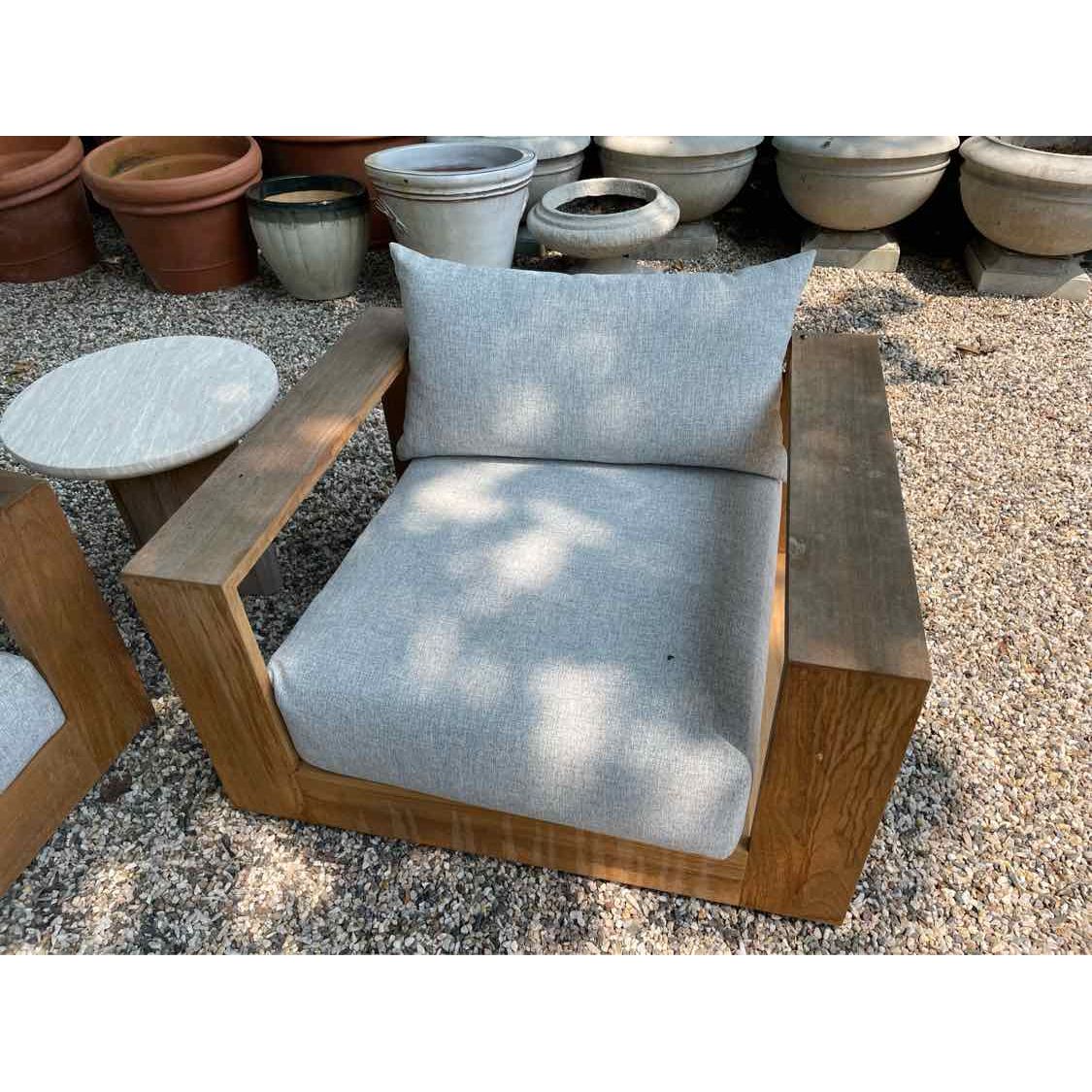 PAIR of Hayman Teak Lounge Chairs by Harbour
