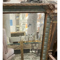 Antique 19th C. French Metal Framed Mirror