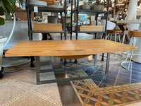Organia Hardwood & Metal Coffee Table by Christian Dunbar