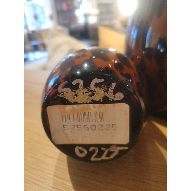 Tall Tiger Stripe Bud Vase