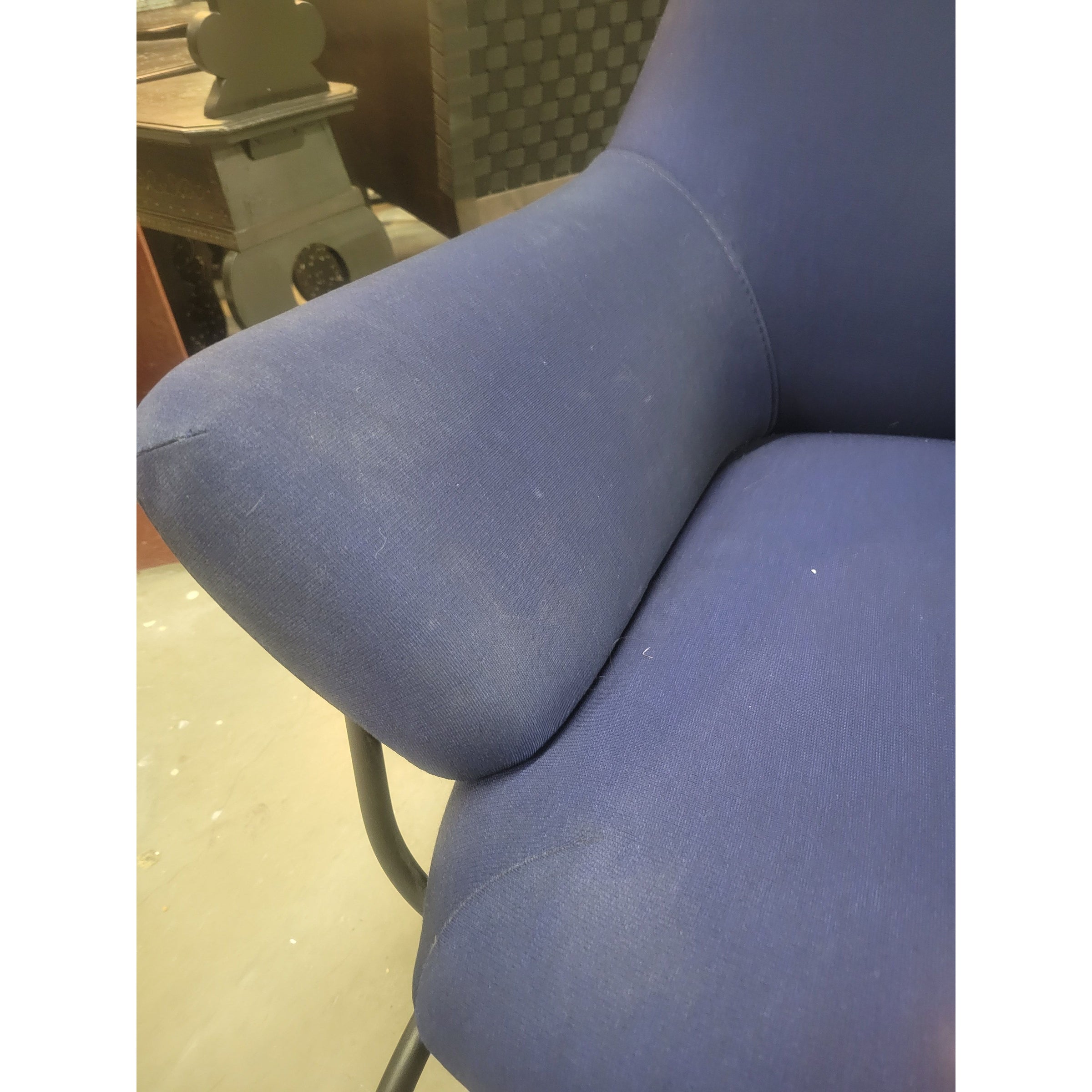 Hai Foam Lounge Chair on Steel Base by Luca Nichetto for Hem (AS IS) - colletteconsignment.com