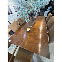 Custom Spanish Dining Table by Dennis & Leen for Holly Hunt 132"L x 50"W x 30"H - colletteconsignment.com