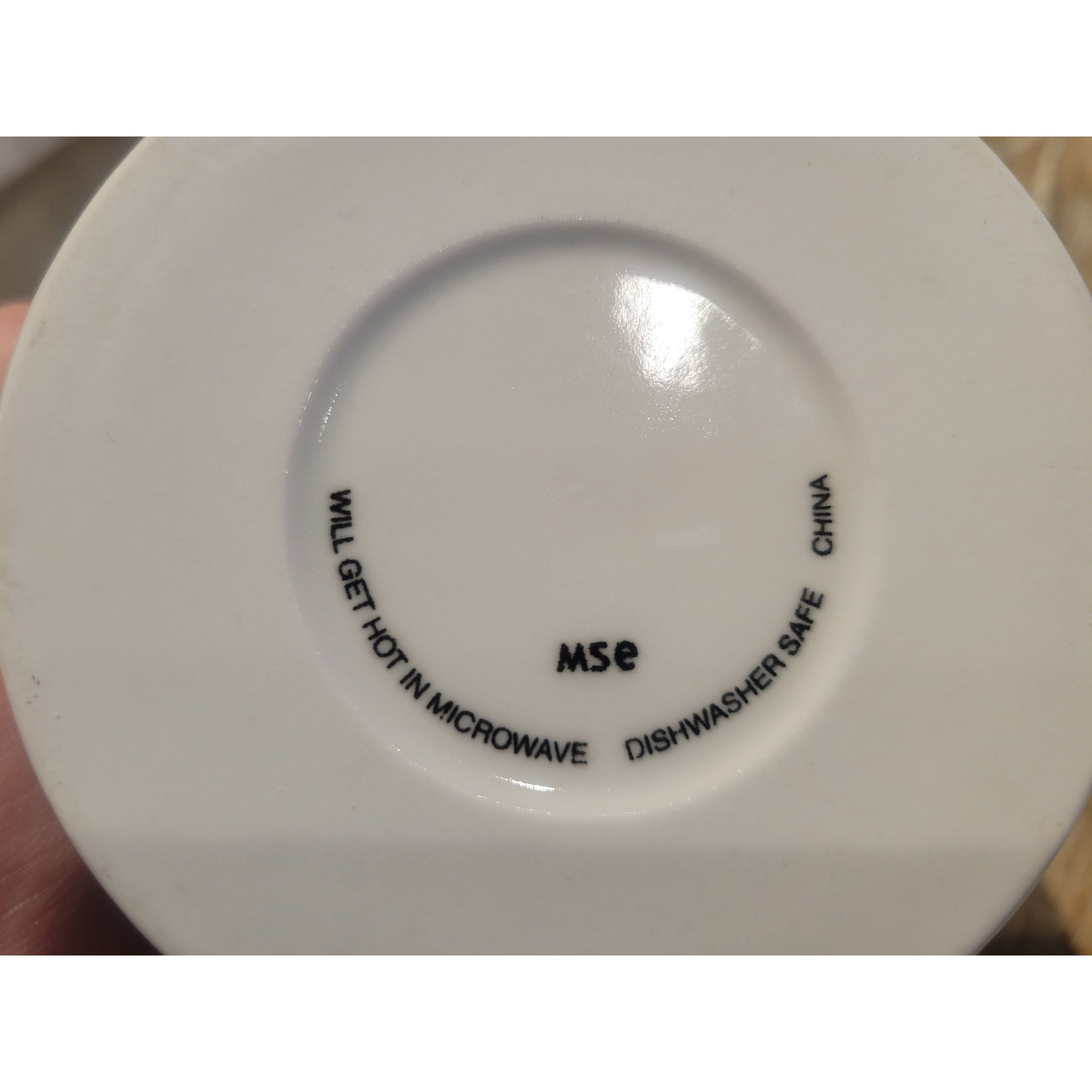 Martha Stewart White Acorn Stoneware Ramekin