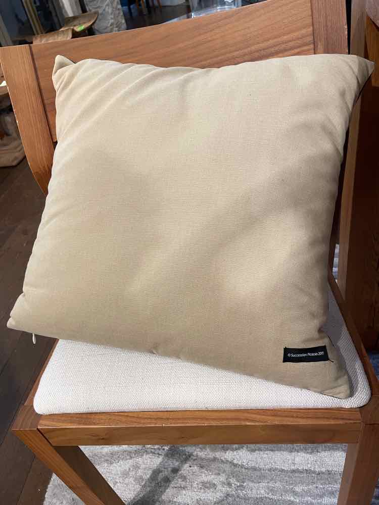 'Jacqueline w/ a Flowered Hat' Succession Picasso Pillow