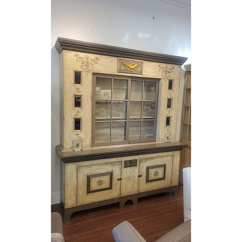 'Williamsburg' 2-Pc Dutch Hutch / Sideboard by Baker Furniture