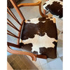 PAIR of Antique Mahogany Cowhide Chairs
