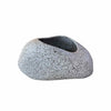 Ikebana Gray Rock Sculptural Vase